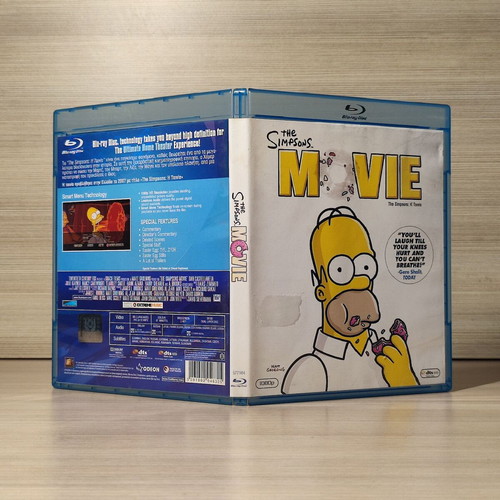 The Simpsons Movie Blu-Ray used with Greek and Bulgarian subtitles