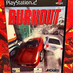 PS2 Burnout PlayStation 2 Game