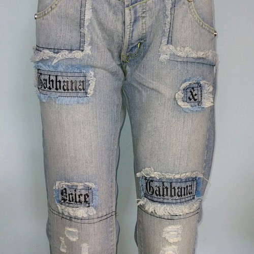 Dolce & Gabbana wide-leg jeans, size 40EU / 30-31