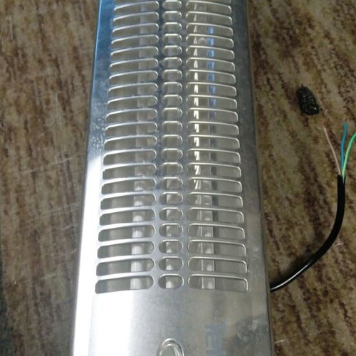 Wall-mounted heater used