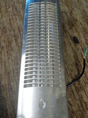 Wall-mounted heater used