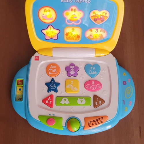 Baby laptop MG Toys like new with educational activities