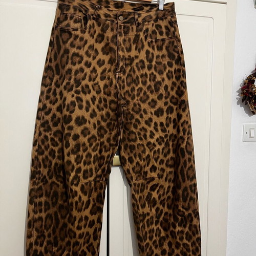 Lumina Leopard Set like new, brown, oversized fit