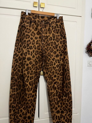 Lumina Leopard Set like new, brown, oversized fit