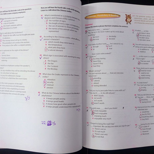 Michigan ECCE English Book used with Companion for Preparation