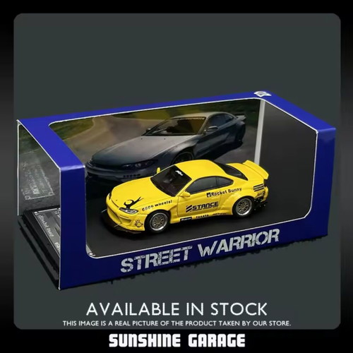 Toy car 1 64 Rocket Bunny Nissan Silvia S15 Street Warrior new