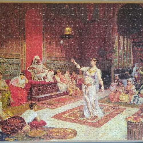 Puzzle Jumbo 1000 like new Filippo Baratti - Juggler in a harem