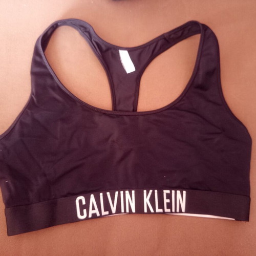 Calvin Klein bras, beige and black, size E70