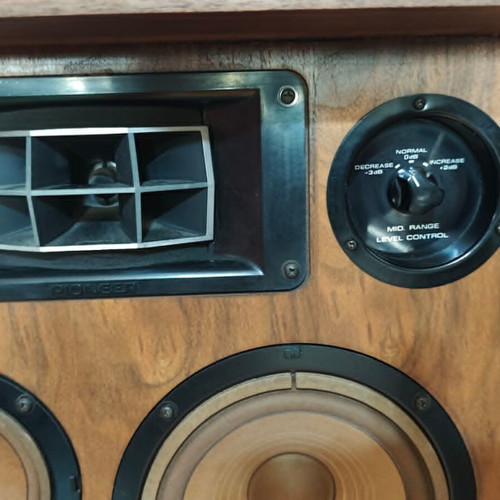Pioneer CS-770 Floor Speakers like new, vintage hi-fi 4-way system