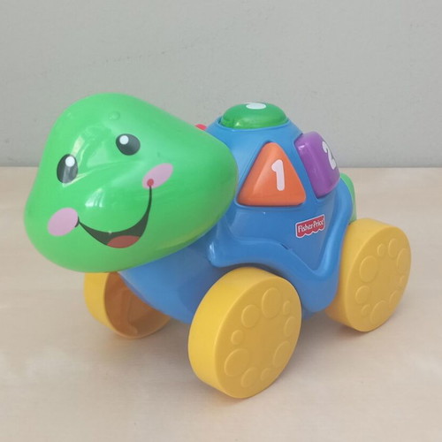 Vintage Fisher Price Turtle used educational toy