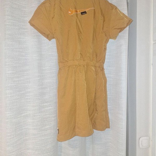 Nike jumpsuit like new, yellow, size XS