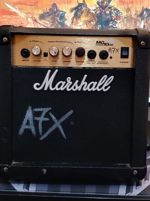 Marshall MG10CD electric guitar amplifier used