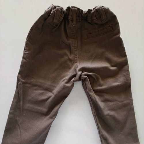 Baby pants brown shade like new for boy 6-9 months H & M