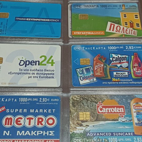 Phone cards pack of 240, like new, all different low print run