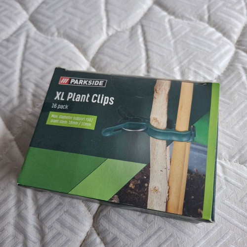 Plant clips new, set of 16, size XL