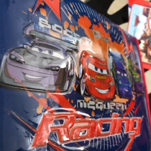 Finding Nemo McQueen Boost Wingo Racing school pencil case new with tag Disney Pixar