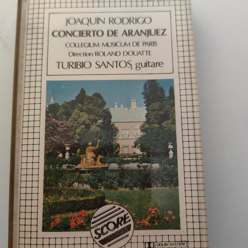 Joaquín Rodrigo Concierto De Aranjuez Cassette Tape like new, classical