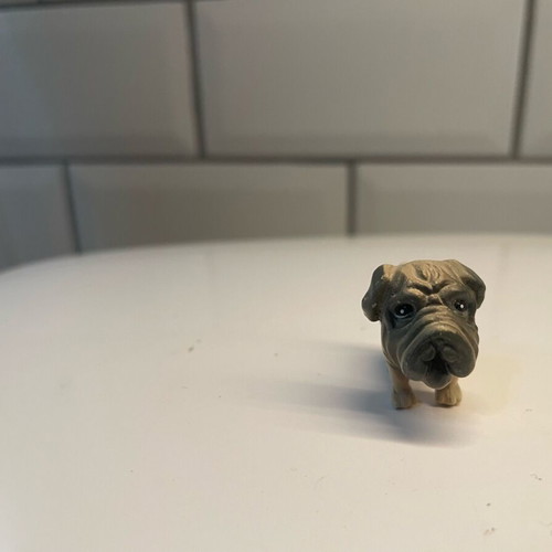 Mini bull dog figure used