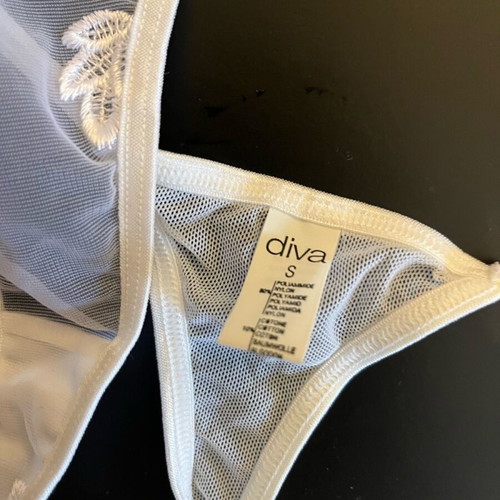 Lingerie set new white
