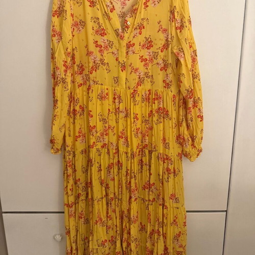 chinese dress ladies Zara Mustard Yellow Linen Halter Midi Dress