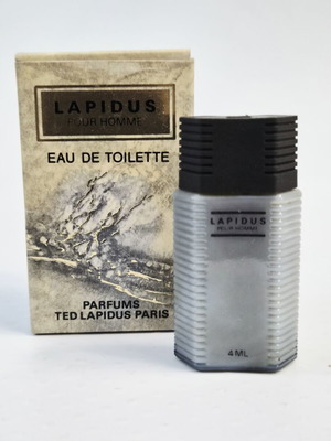 Ted Lapidus Pour Homme Vintage Miniature 4ml Eau de Toilette new
