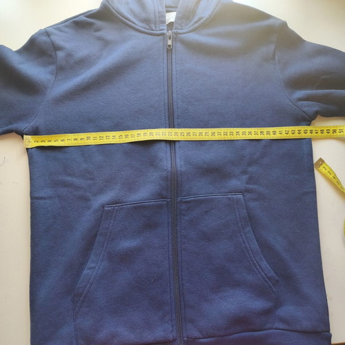 H&M zip-through hoodie for kids, blue, size 146/152 cm