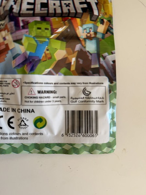 Minecraft secret surprise bag, random design, 1 piece
