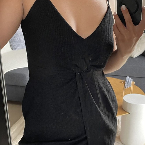 Bershka black dress M like new, unused
