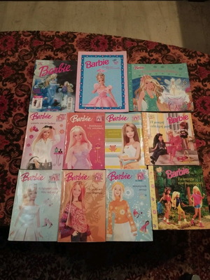 Barbie books used, pack of 11, 90s-00s decade
