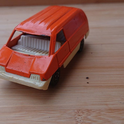 Corgi Cubs Orange Express Van 1978 diecast toy car used