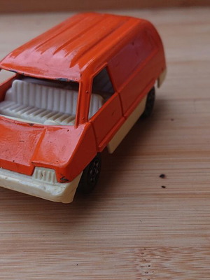 Corgi Cubs Orange Express Van 1978 diecast toy car used