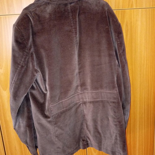 No Name winter jacket brown velvet texture, new, size XL