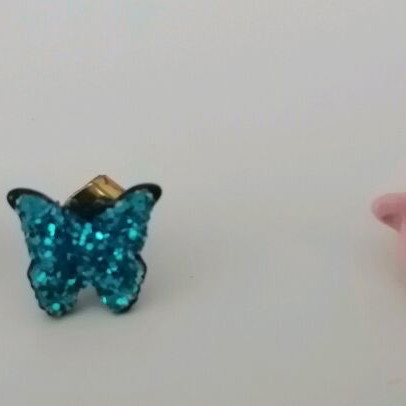 Children's earrings new, pack of eight pairs with animal designs