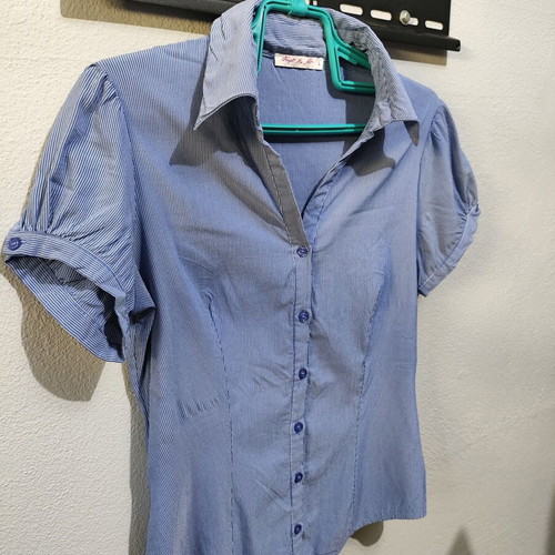 Women's Forget Me Not Blue Bodysuit Large like new