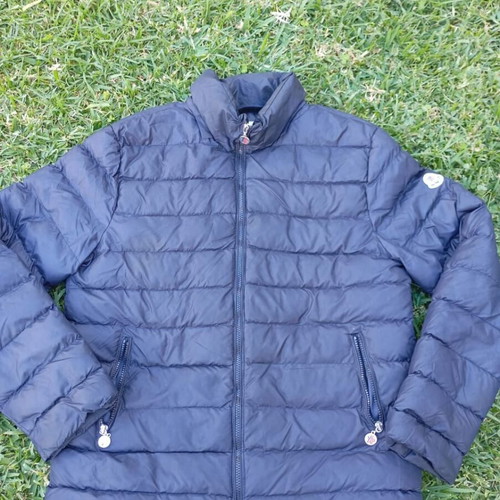 Blue Monclear jacket new, size L