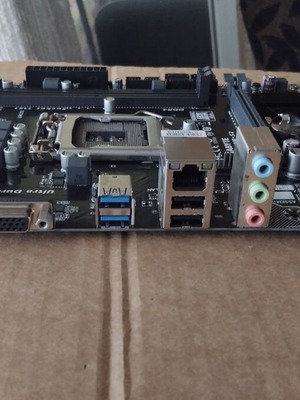 Gigabyte GA-H110M-S2 motherboard like new, Socket LGA1151