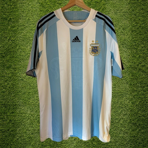 Argentina 2008 football jersey used, size L