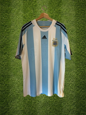 Argentina 2008 football jersey used, size L