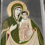 Oil painting on wood or fabric 70x50 cm