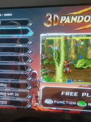 3D Pandora Pro Arcade Jamma με 29800 παιχνίδια, καινούργιο