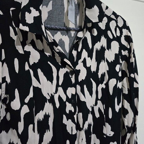 Mango dress new, black and beige, size S