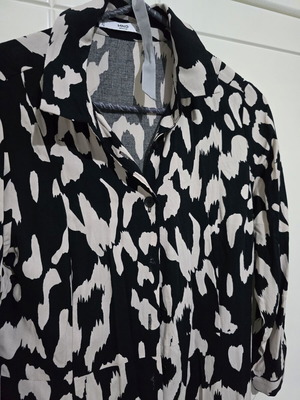 Mango dress new, black and beige, size S