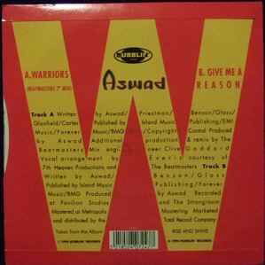Aswad Warriors vinyl record used