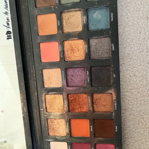 Urban eyeshadow palette used, collectible