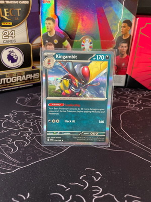 Pokemon TCG Scarlet & Violet Base Set Kingambit 134/198 Holo Rare καινούργιο