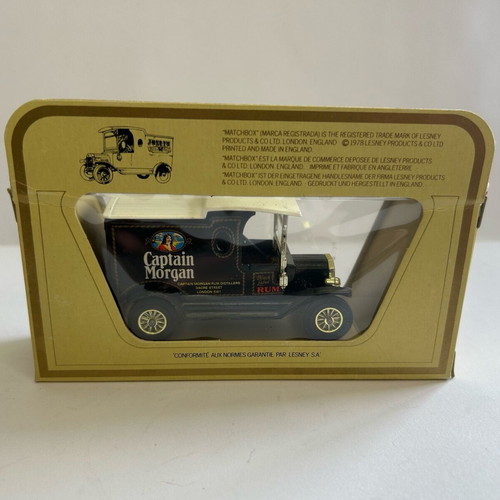 Matchbox 1978 Models of Yesteryear Y-12 Ford T 1912 Captain Morgan new