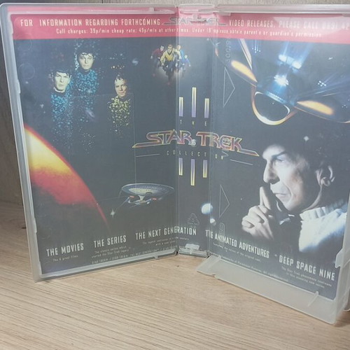 Star Trek VHS tape, 2 classic episodes