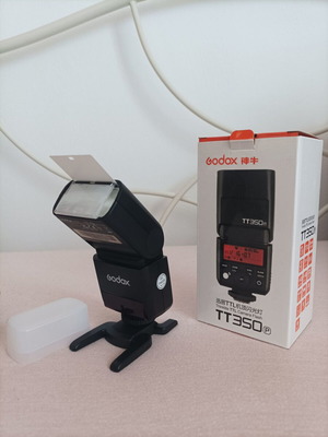 Godox TT350-P Mini TTL Flash for Pentax like new