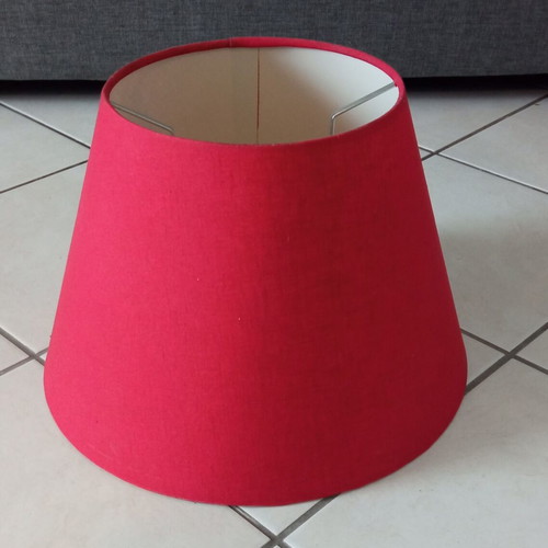 Lamp shade red like new