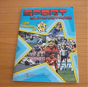 άλμπουμ Sport Superstars Euro Football '82 Panini